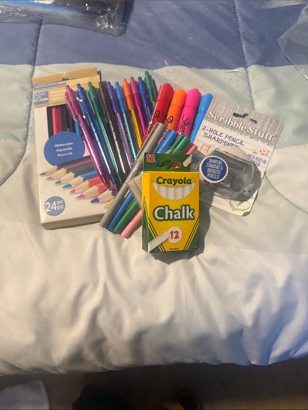 Crayola Chalk 12-Count | Bright Yellow Box
